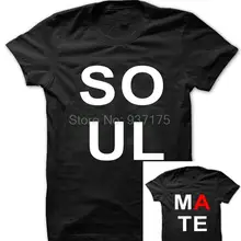 Soulmate футболка футболки для супружеской пары футболка женская унисекс модная футболка