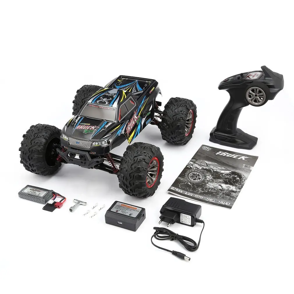 Высокое качество 9125 4WD 1/10 RC гоночный автомобиль с высокой скоростью 46 км/ч Электрический сверхзвуковой грузовик внедорожник багги игрушки РТР