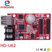 U62(HD-Q40) HD-U62 P10 Одноцветный и двухцветный светодиодный панельный контроллер Поддержка 96 шт. моделей