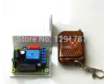 

AC 220v 10A relay 1CH wireless RF Remote Control Switch Transmitter+ Receiver Free shipping