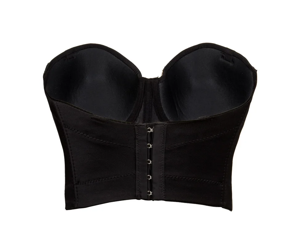 В стиле панк рок золотые бусины трубки Push Up Bra Brasieres женские бюстье короткий топ