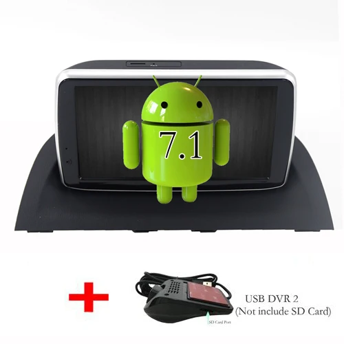 MAX для MAZDA 3 Axela Автомагнитола Android 8,1 Автомагнитола RDS 4G WiFi Bluetooth Вызов/Музыка SWC gps карта - Цвет: With USB DVR 2