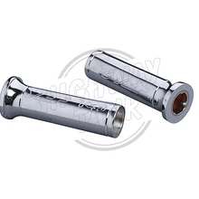 1 пара 25 мм хромированные мотоциклетные рукоятки рукоятка двигателя чехол для Honda Shadow VLX600 DLX600 VT600