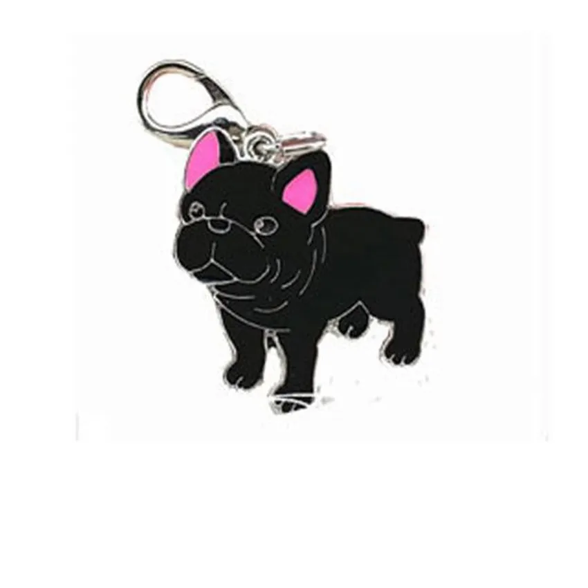 Практичный 2019 новая Dog Tag Диск Pet ID аксессуары из эмали воротник бульдога