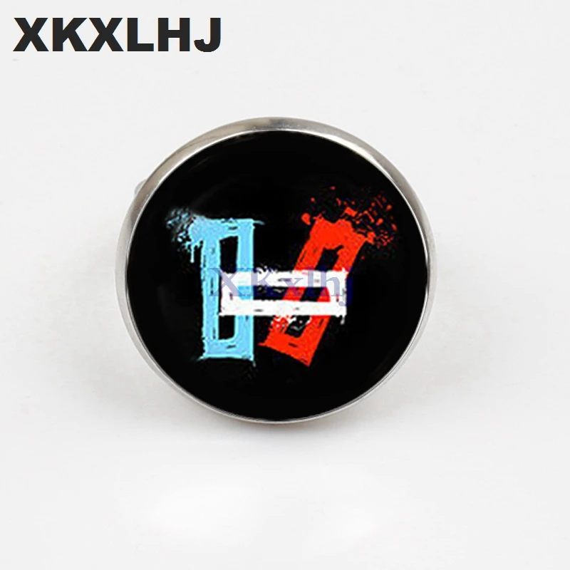 

XKXLHJ New Twenty One Pilot Cute Ring American Rock Band Ring Steampunk Jewelry Ladies Men's Gift