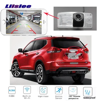

LiisLee wireless rear camera for nissan X-Trail X Trail Rogue T32 CCD Night Vision Backup camera license plate camera