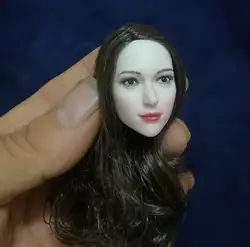 1/6 Азиатский известный Звезда Dilraba Женский Глава Sculpt китайская девушка DIY модели для 12 ''органов фигурки героев