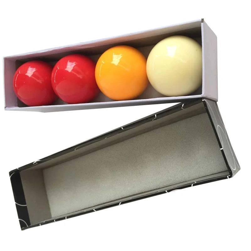 xmlivet 57.25mm Carom Billiards Balls 4pcs in a set carom cushion table Balls Korean Carom Accessories