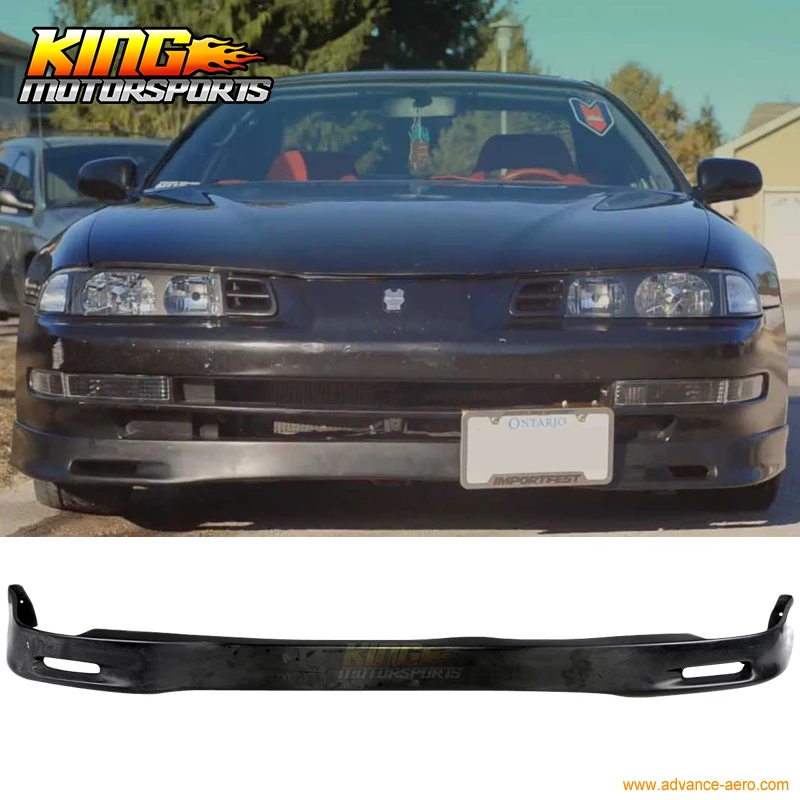 Fit For 9296 Honda Prelude Spoon Urethane Front Bumper Lip Spoiler
