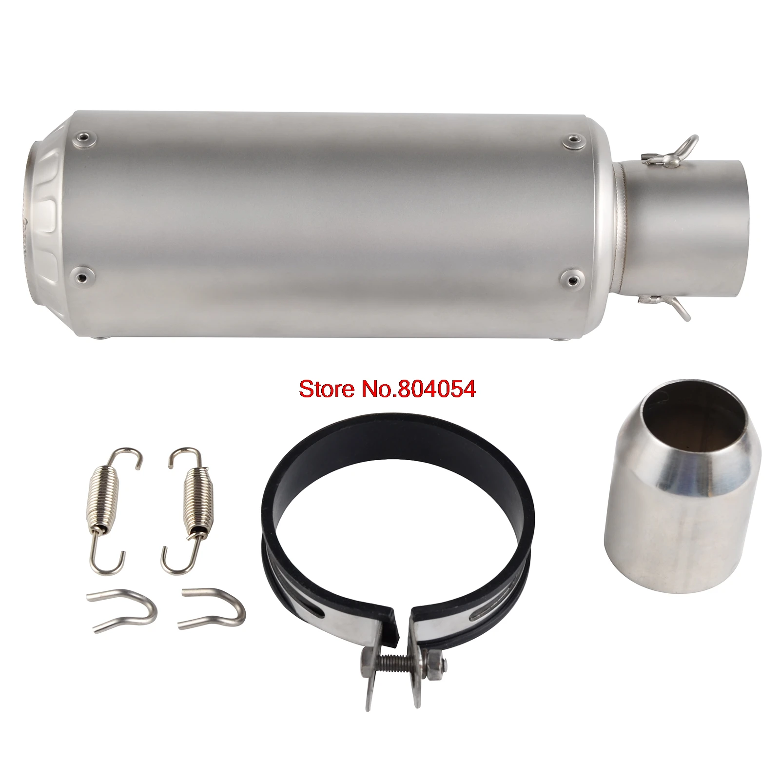 38mm 51mm Motorcycle Exhaust Muffler Pipe For Dirt Bike Street Bike