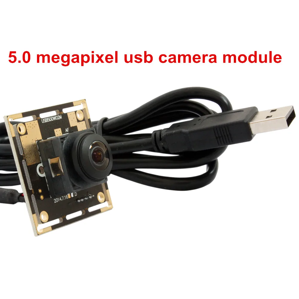 

ELP 5MP OV5640 Auto focus usb camera module wide amgle 170 degree fisheye lens ELP-USB500W02M-AF170