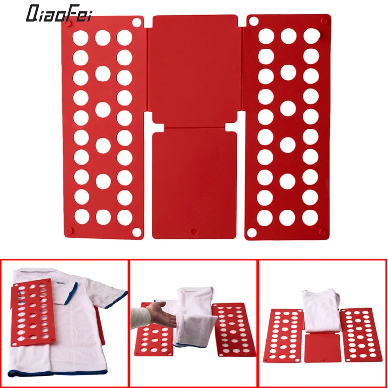

QiaoFei Clothes Folding Board Adult Child Clothing Folder Closet Organizer Folders Boards Quick Clothes Holder Laundry Gift
