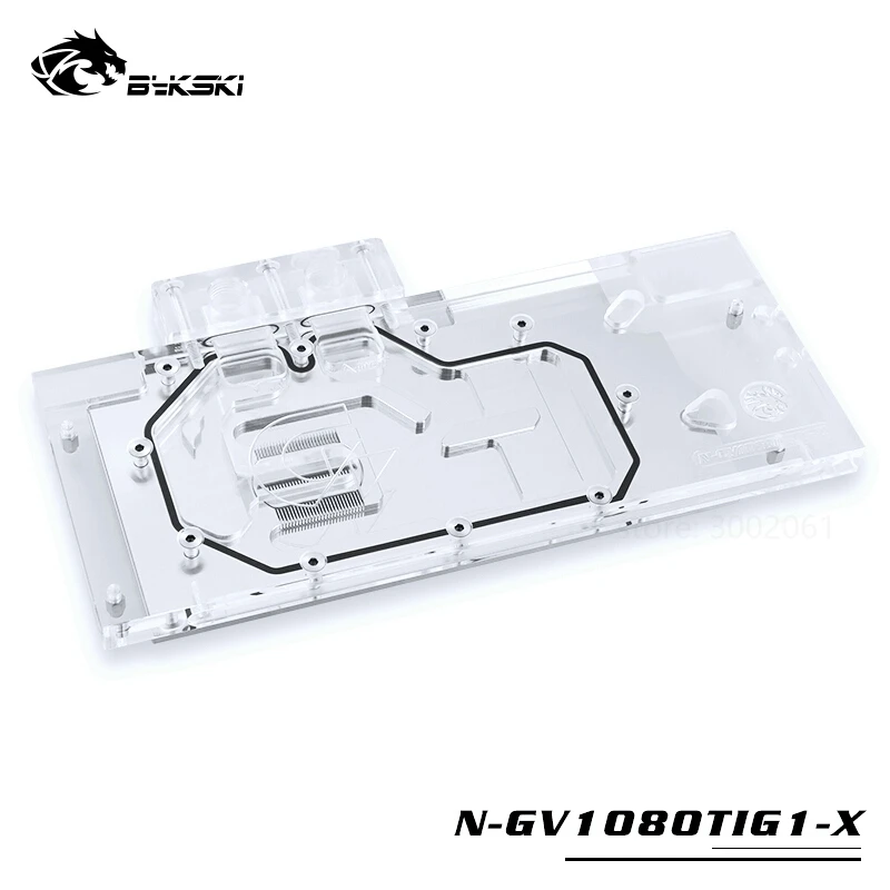 BYKSKI Water Block use for GIGABYTE GTX1080Ti-Gaming-OC-11G/GTX1080TI-GAMING-11G / GV-N108TTURBO-11