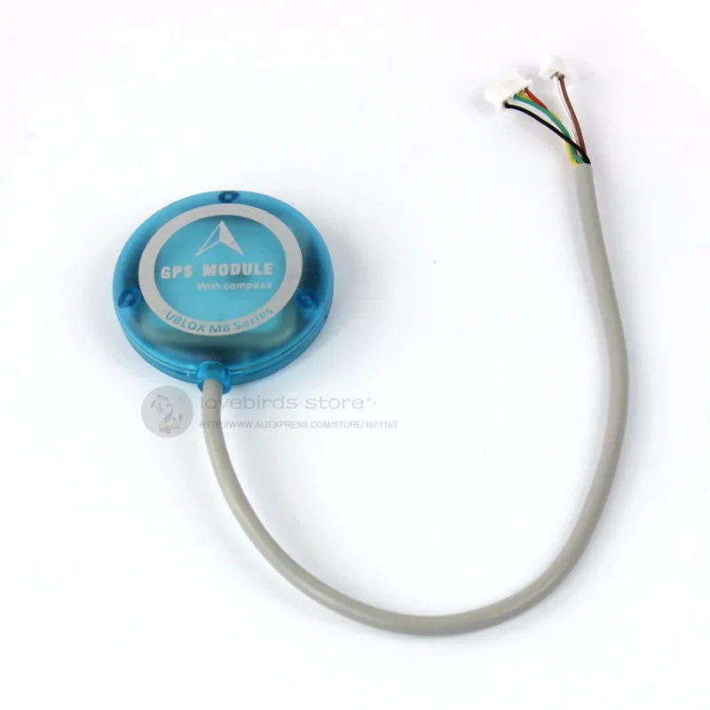 

Mini UBLOX NEO-M8N GPS blue for CC3D / SP racing F3 / NAZE32 DIY FPV mini drone
