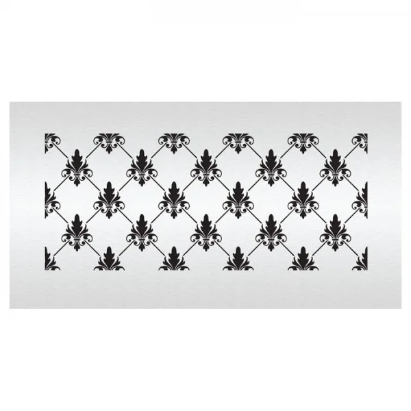 fleurdelisdiamondstencil