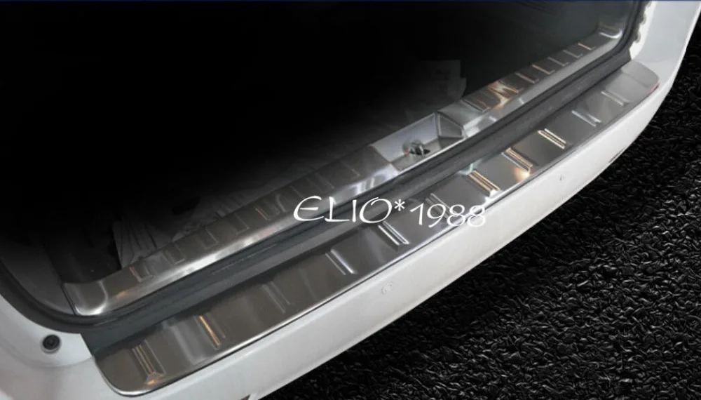 Rear Bumper Protector Sill Trunk Tread Plate 2pcs For Toyota Sienna