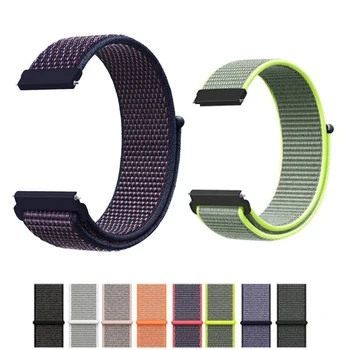 

20mm nylon Strap for Samsung Gear s2 Classic sport galaxy watch active 42mm quick fit watch Band for huami amazfit bip bracelet