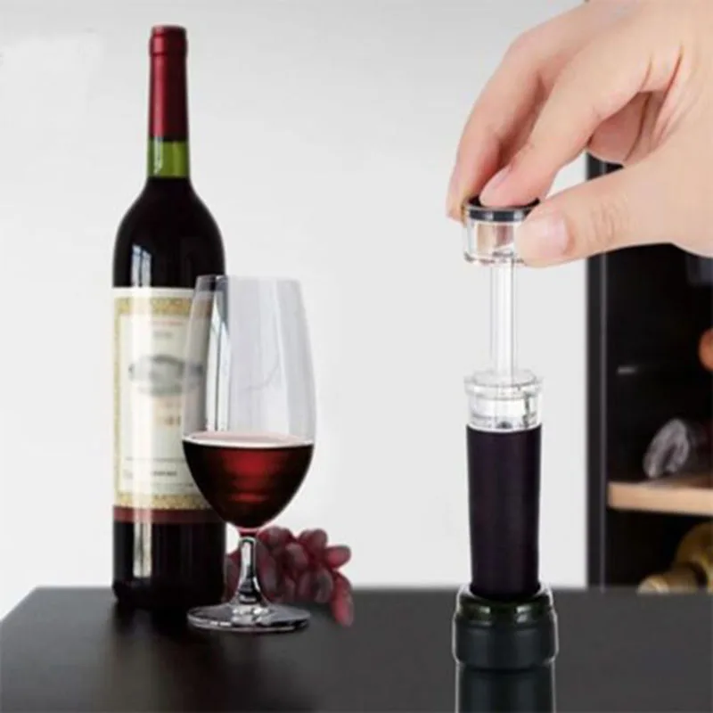 Шампанское красное Вино Хранитель бутылки воздушного насоса, вакуумная пробка герметичный Saver сохраняют свежесть пробка уплотнителя Plug