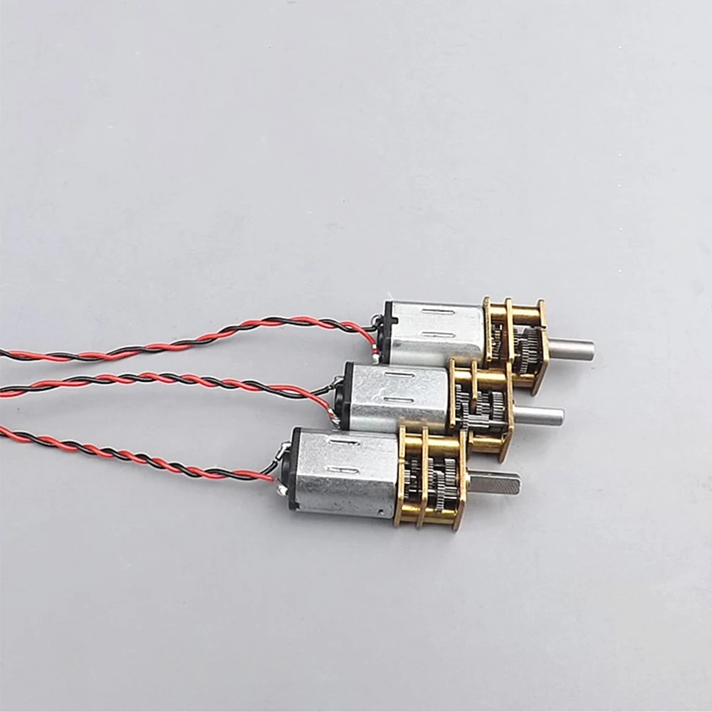 DC3V 6V N20 Миниатюрный мотор редуктор DC из чистой стали металл Mear Reduction55