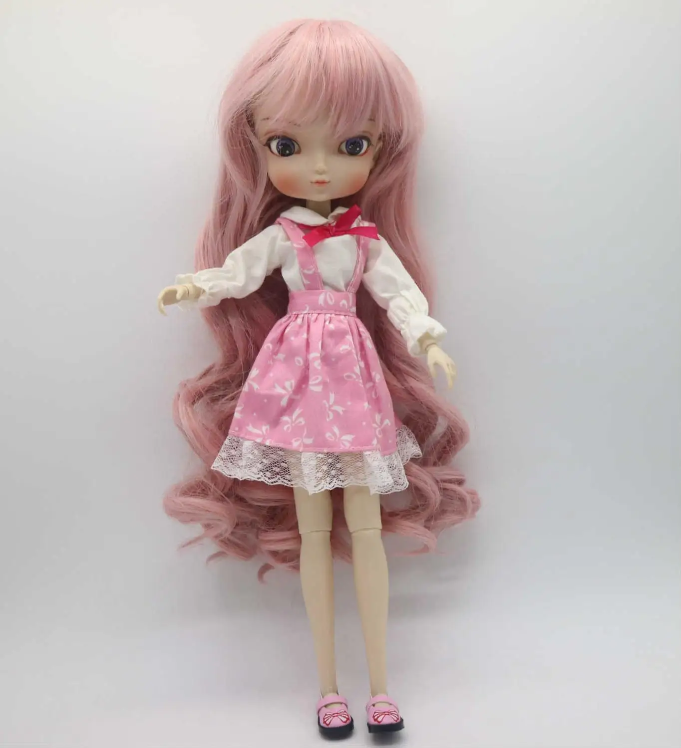 BB девушка кукла парик подходит для 40 см BJD кукла-5