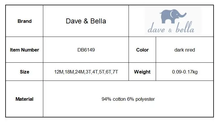 DB6149 dave bella/осенние длинные модные штаны для маленьких девочек детские штаны для малышей брюки для девочек