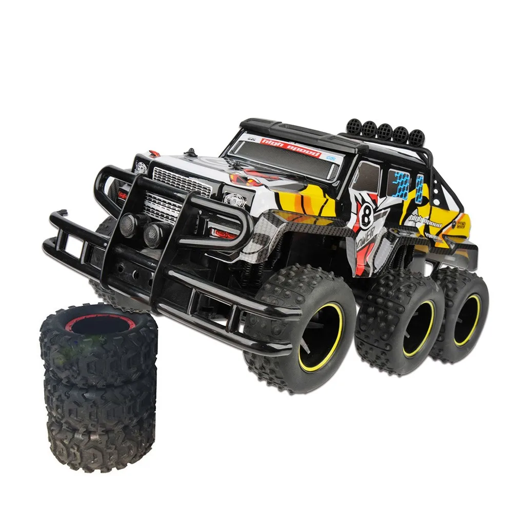RC автомобиль 6 колесный 2 4 GHz рок сканеры ралли скалолазание Rc пульт
