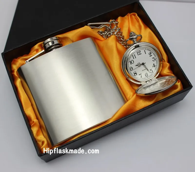Buy Man's gift Of pocket watch gift set with stainless