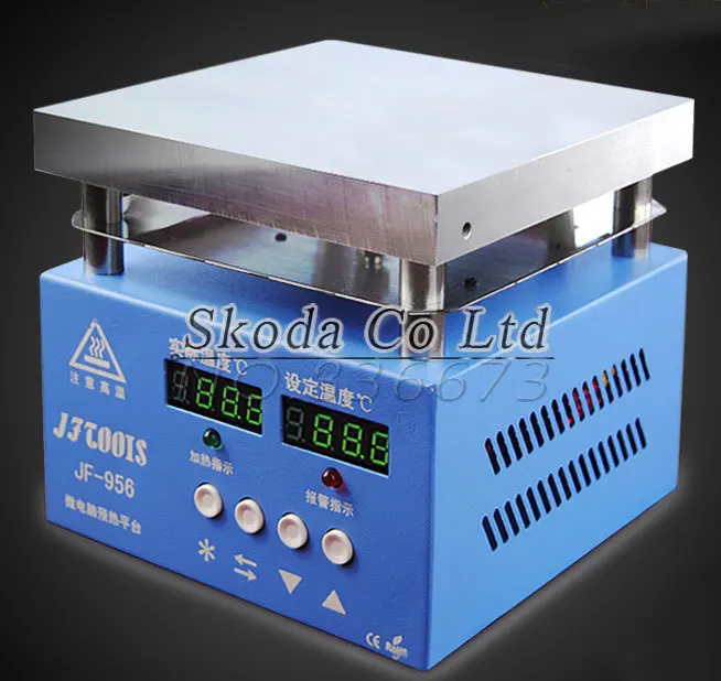 

Mini preheat station 200*200MM Digital constant temperature heating platform for SMD BGA PCB mobile phone LCD screen repair
