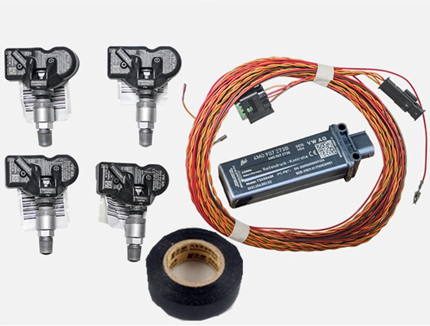 Для A4 B9 A5 Q5 Q7 4M A3 8V NEW TT 8S0 907 273 4M0 B TMPS 2 TPMS система давления в шинах|Клипсы и зажимы для