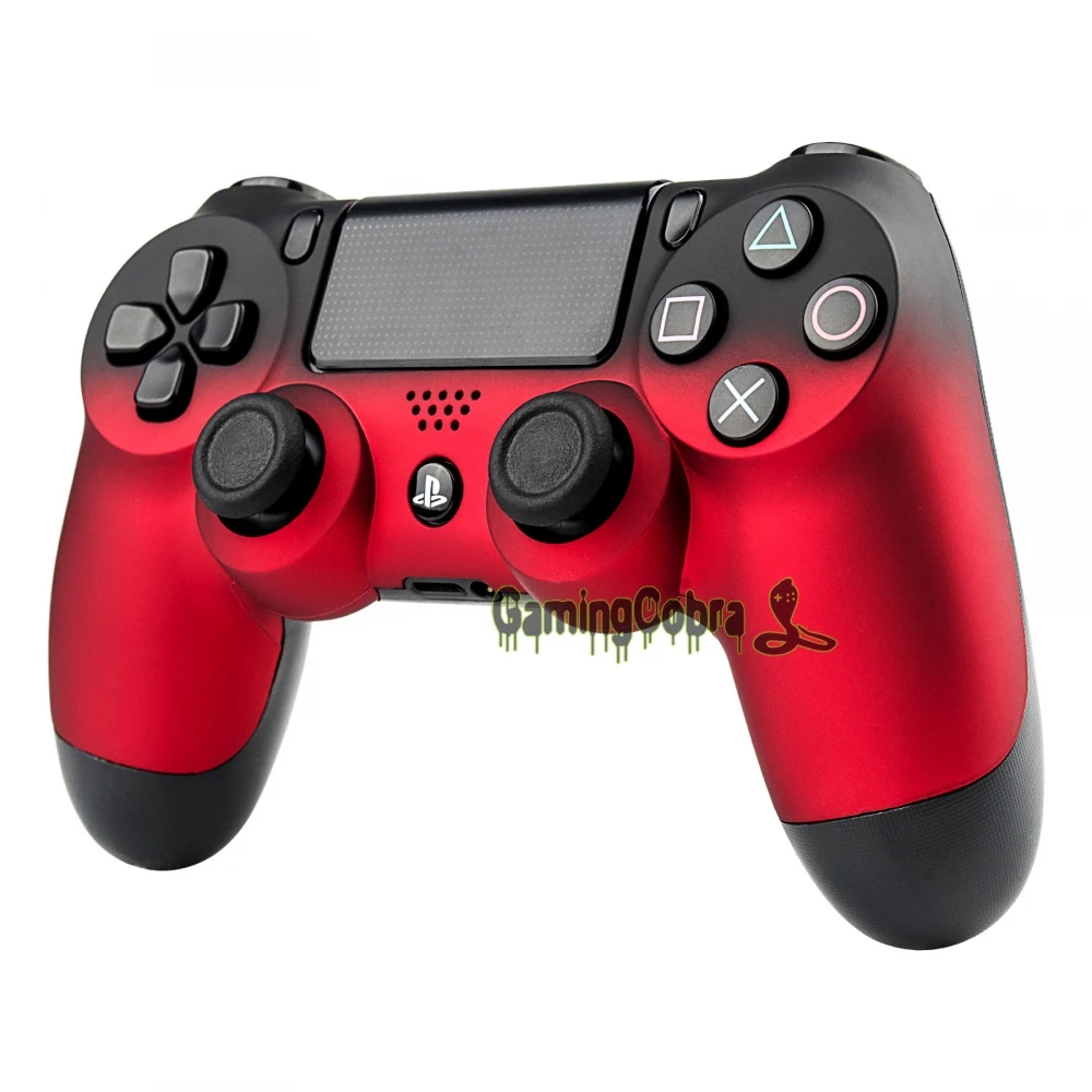 Для PS4 контроллер Shadow Red Лицевая панель передняя крышка корпуса JDM-010 JDM-020# P4MSF14