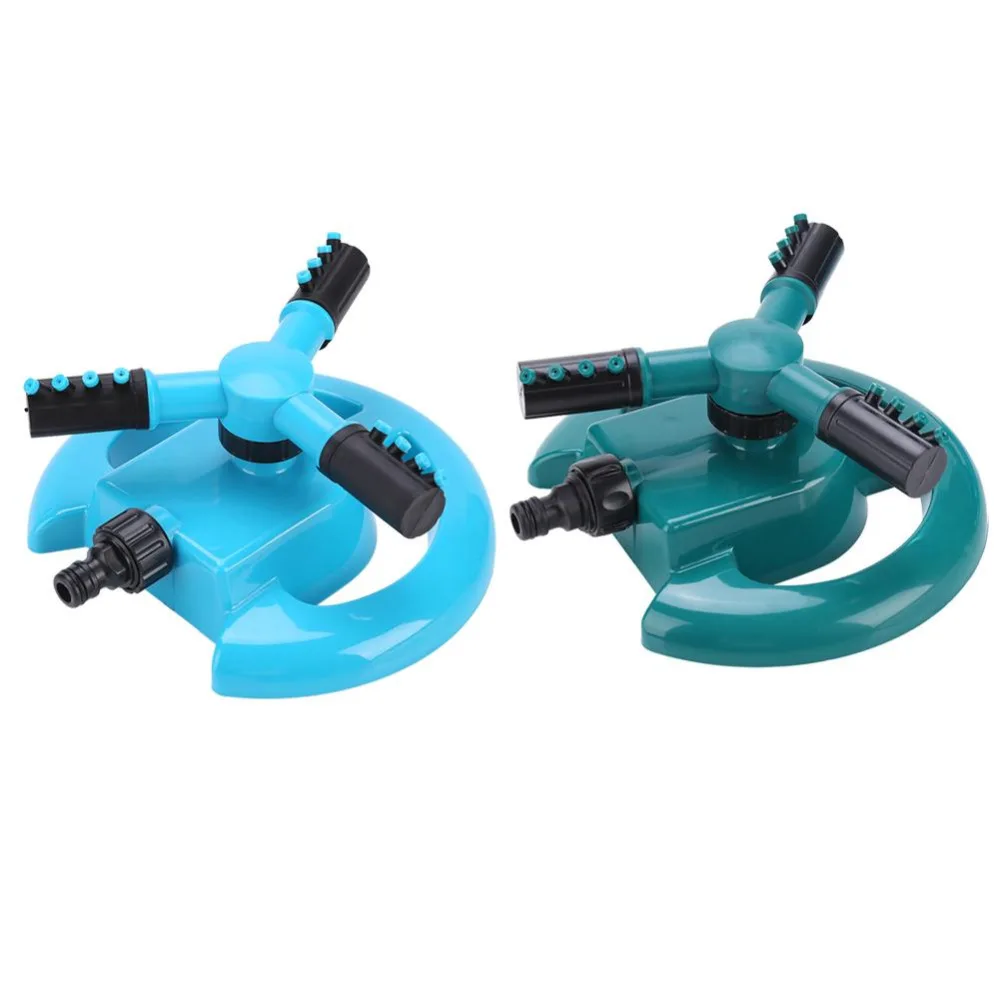 

360 Fully 3 Nozzle Circle Rotating Watering Sprinkler Irrigation System for Garden Irrigation Sprinkler Garden sprinkler