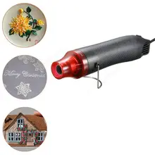 Ручной Пистолет горячего воздуха многоцелевой тиснение тепло Мощность инструмент 230V 300W UK Pulg