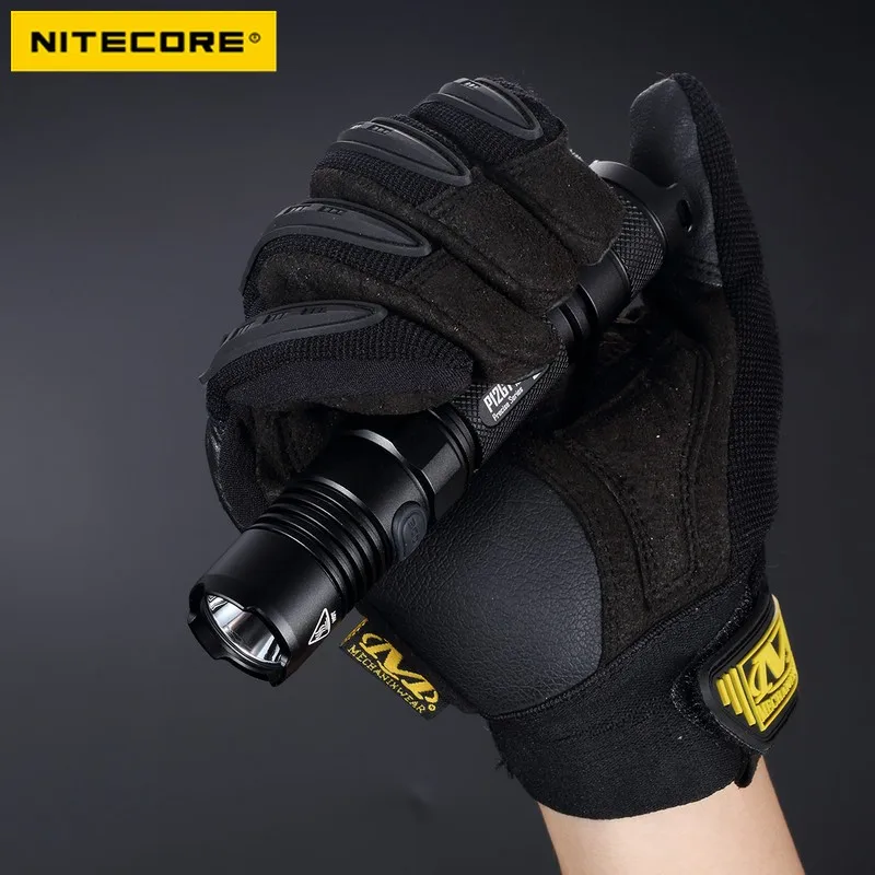 NITECORE P12GT CREE XP L HI V3 1000LM светодиодный фонарик 320 м фонарь + Новый I2 Зарядное