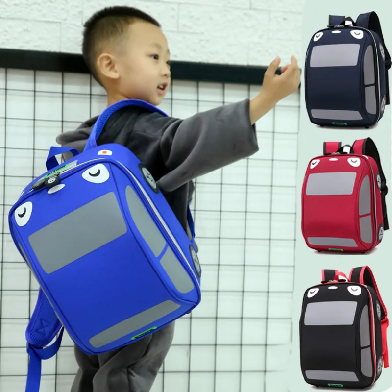 

Children School Bags 3D Car backpacks kids backpacks for kindergarten Schoolbags boys Baby preschool Backpacks Toddler backpacks