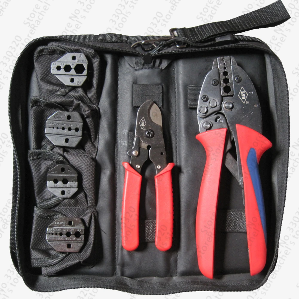 Combination tool kits for TV cables contains coaxial cable crimping
