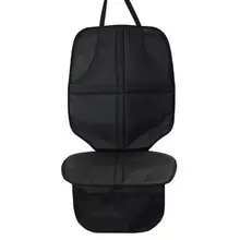 Универсальный Детский автомобильный чехол для сиденья, противоскользящий защитный чехол для подушки, черный