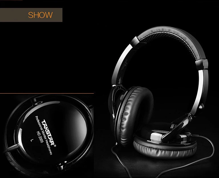 Гарнитура TAKSTAR HD2000 музыкальный монитор dj наушники бесплатная доставка звук