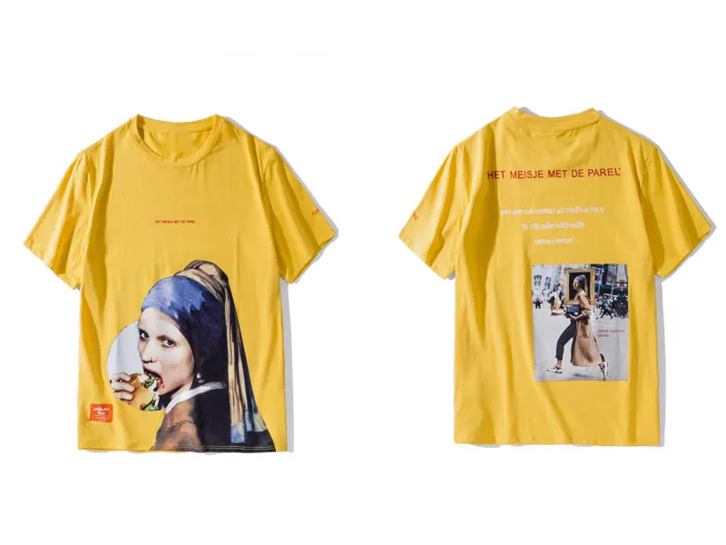 Girl with a Pearl Earring Tshirts 3