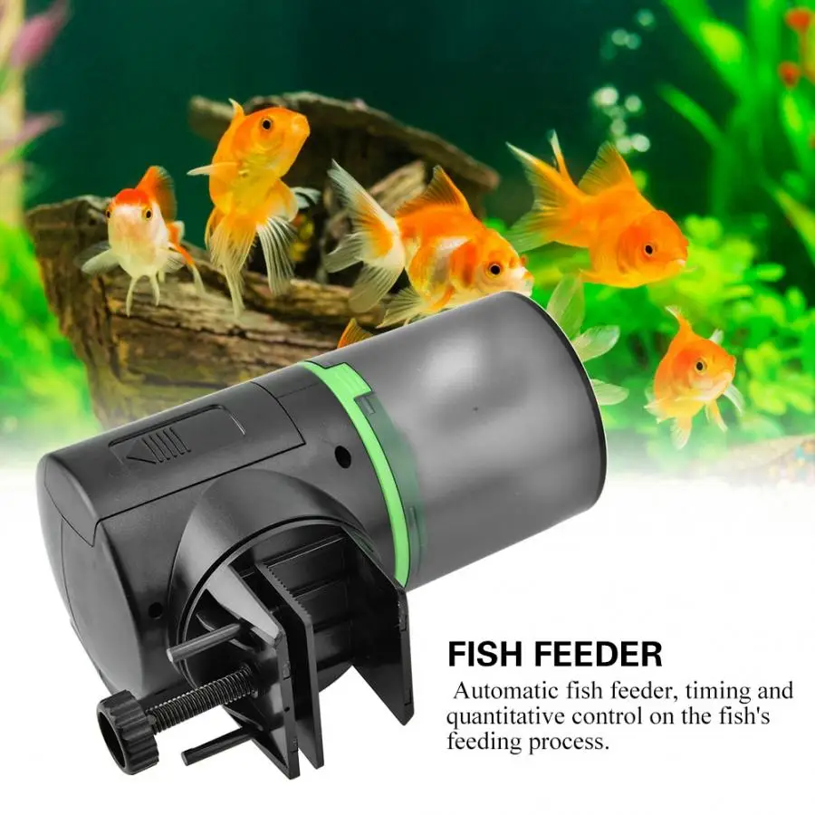 Автоматический податчик для рыбы аквариум садок для рыбы диспенсер высокого качества домашний аквариум аксессуары для Кормления Рыбы