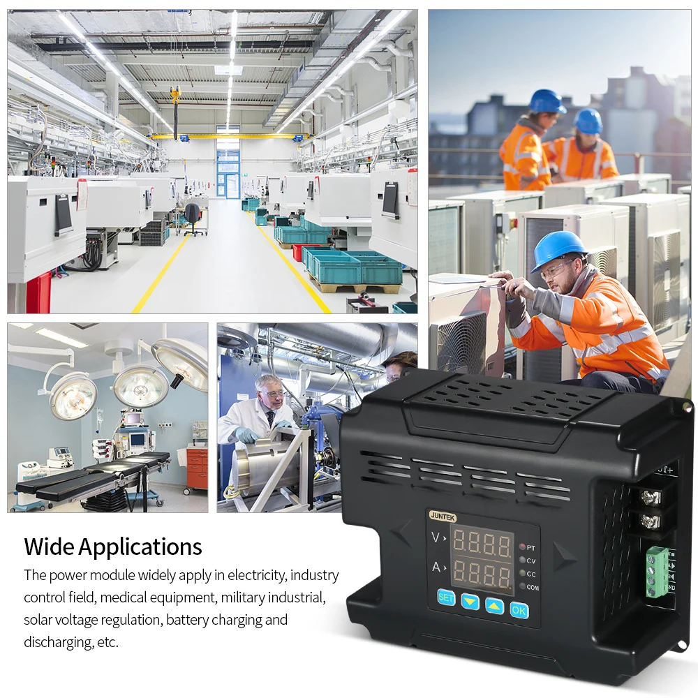 JUNTEK DPM8624-RF беспроводной контроль программируемый источник питания постоянного тока