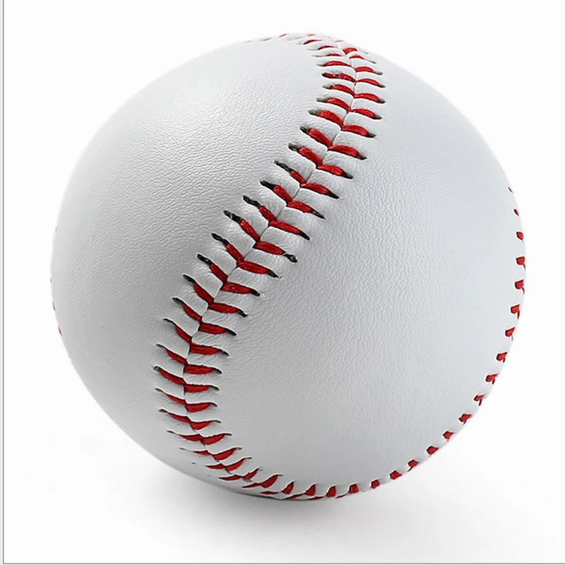 Профессиональный 9 дюймов Бейсбол белое основание мяч для спортивных игр PU практика Софтбол ручного шитья Спортивная командная игра тренировочный мяч