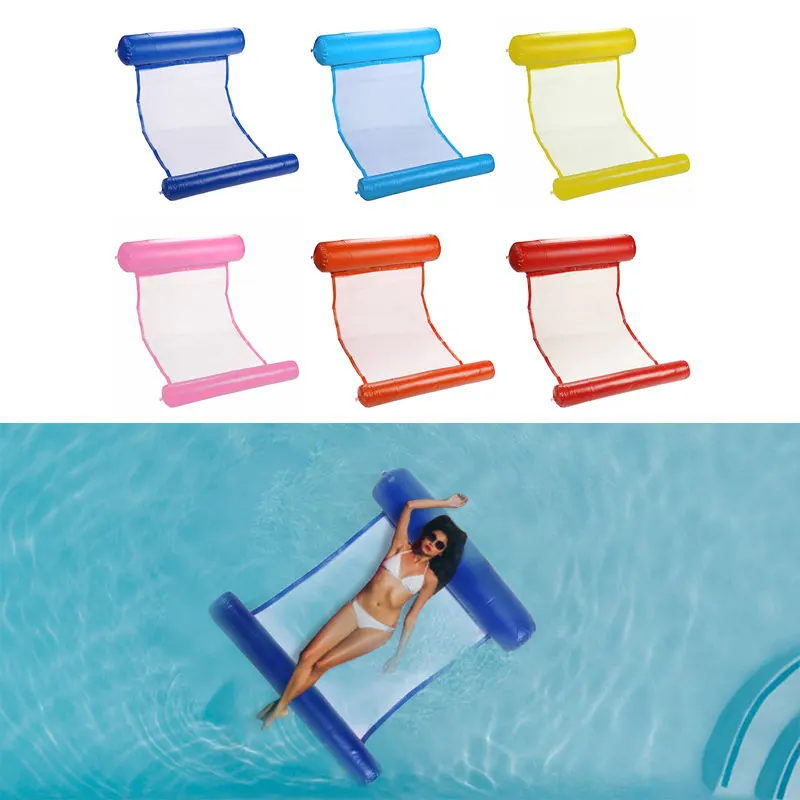 Воздушный складной матрас для плавательного бассейна, водный гамак, надувной матрас для стула, пляжный шезлонг, плавающая кровать, стул, гамак