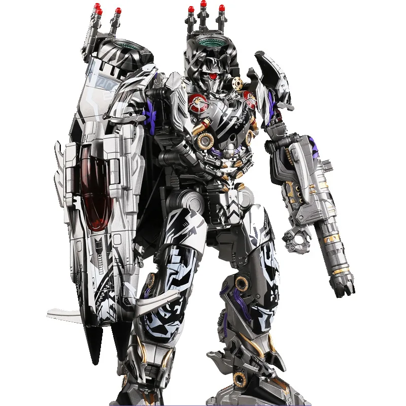 

25Cm Alloy Version Deformation Aircraft Robot Transformation Autobots Cybertron Zeus VS Optimus Prime Figures Model Boy Toy Gift