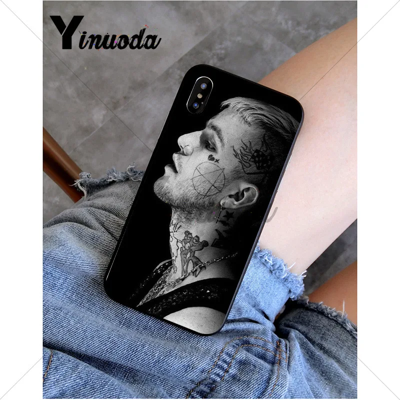 Yinuoda Lil Peep Bo boys крутой мягкий чехол для телефона capa Apple iPhone 8 7 6 6S Plus X XS MAX 5 5S SE XR 11 pro max
