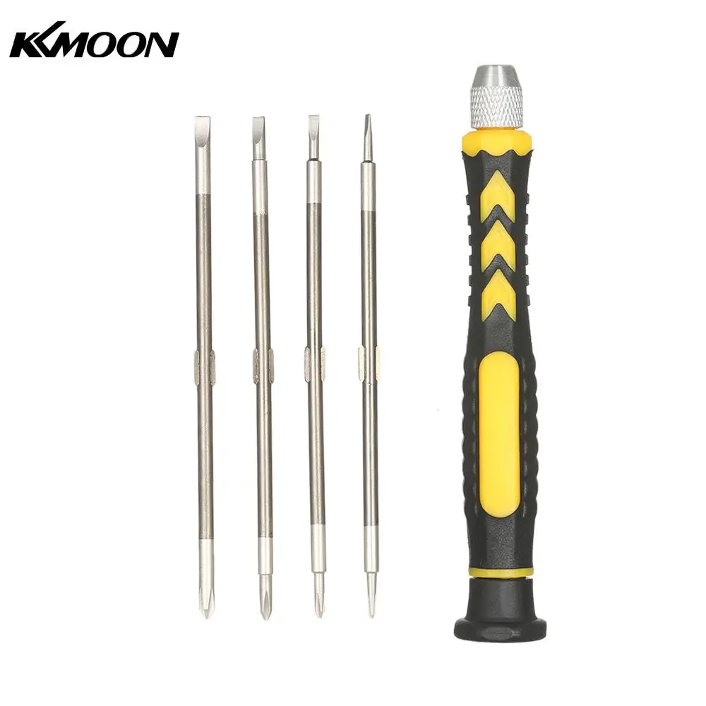 5 in 1 Multi functional Screwdrivers Set with Slotted and Phillips Bits Electrical Work