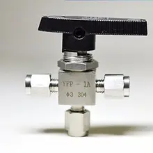 Подходит для 12 мм O/D трубки 304 тройник из нержавеющей стали 3 способа сжатия фитинг запорный шаровой клапан 915 PSI PN 6,4