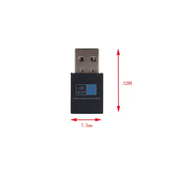 

VOBERRY 300 Mbps WiFi Mini USB Adapter Wireless Doll Adapter 802.11 B G N LAN Home Wireless Network Card