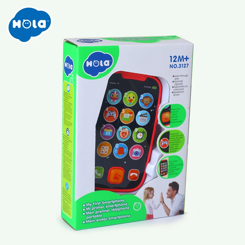 HOLA 3127 Baby Toy Learning Study Musical Sound Cell Phone Songs Animal Sounds Fun Toy Mobilephone Children Educational Toy HOLA 3127 Baby Toy Learning Study Musical Sound Cell Phone Songs Animal Sounds Fun Toy Mobilephone Children Educational Toy