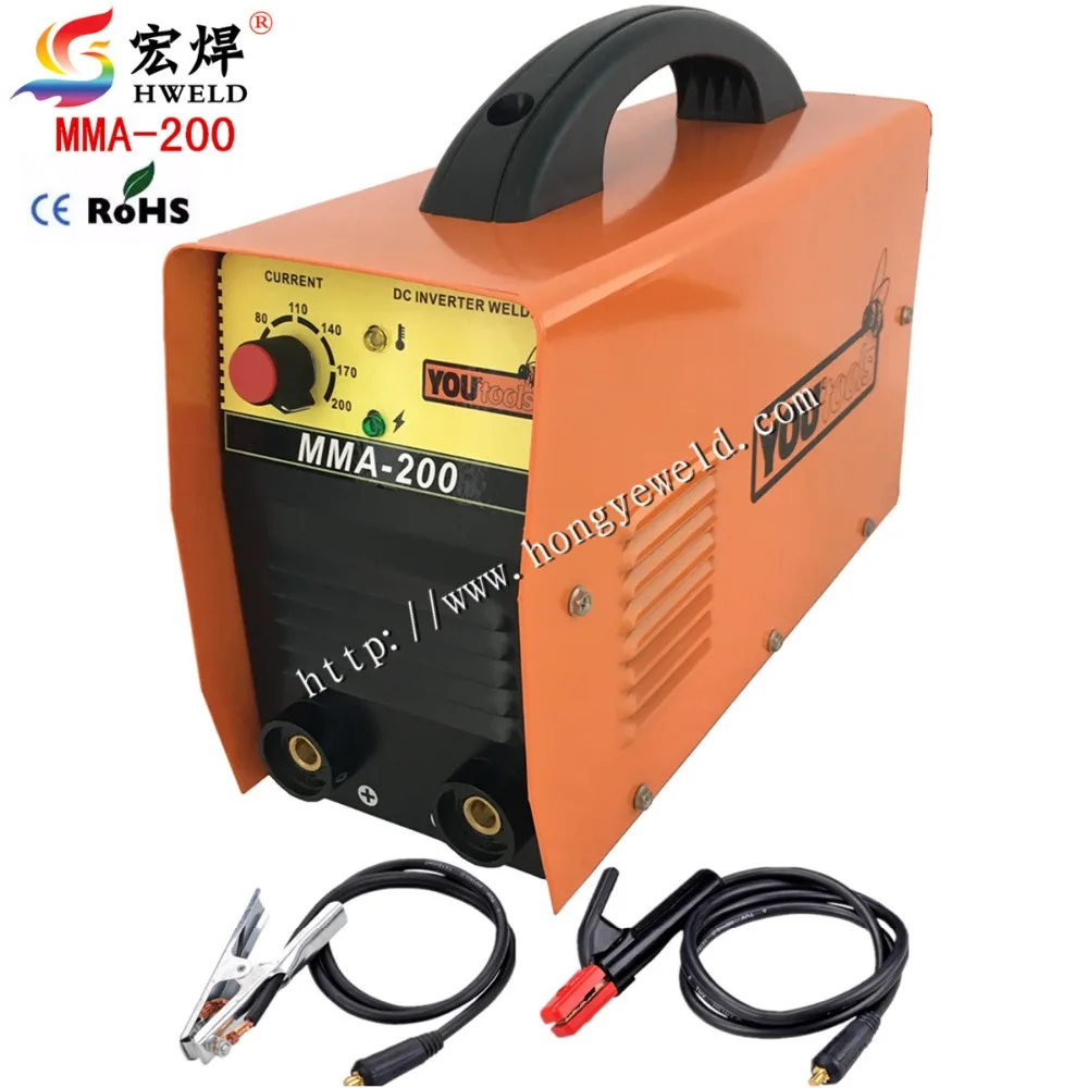 Inverter Weld Welding Machine MMA200 Kaynak Makinesi Micro IGBT 220v Protable DCMMA Soldadora With Accessories | Инструменты