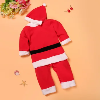 Christmas Santa Red And White Dress For Baby Boy And Baby Girl 2